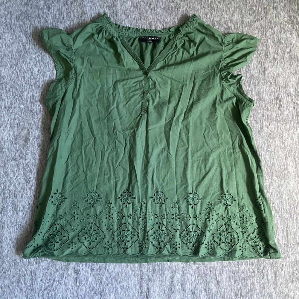 Green Lane Bryant Top